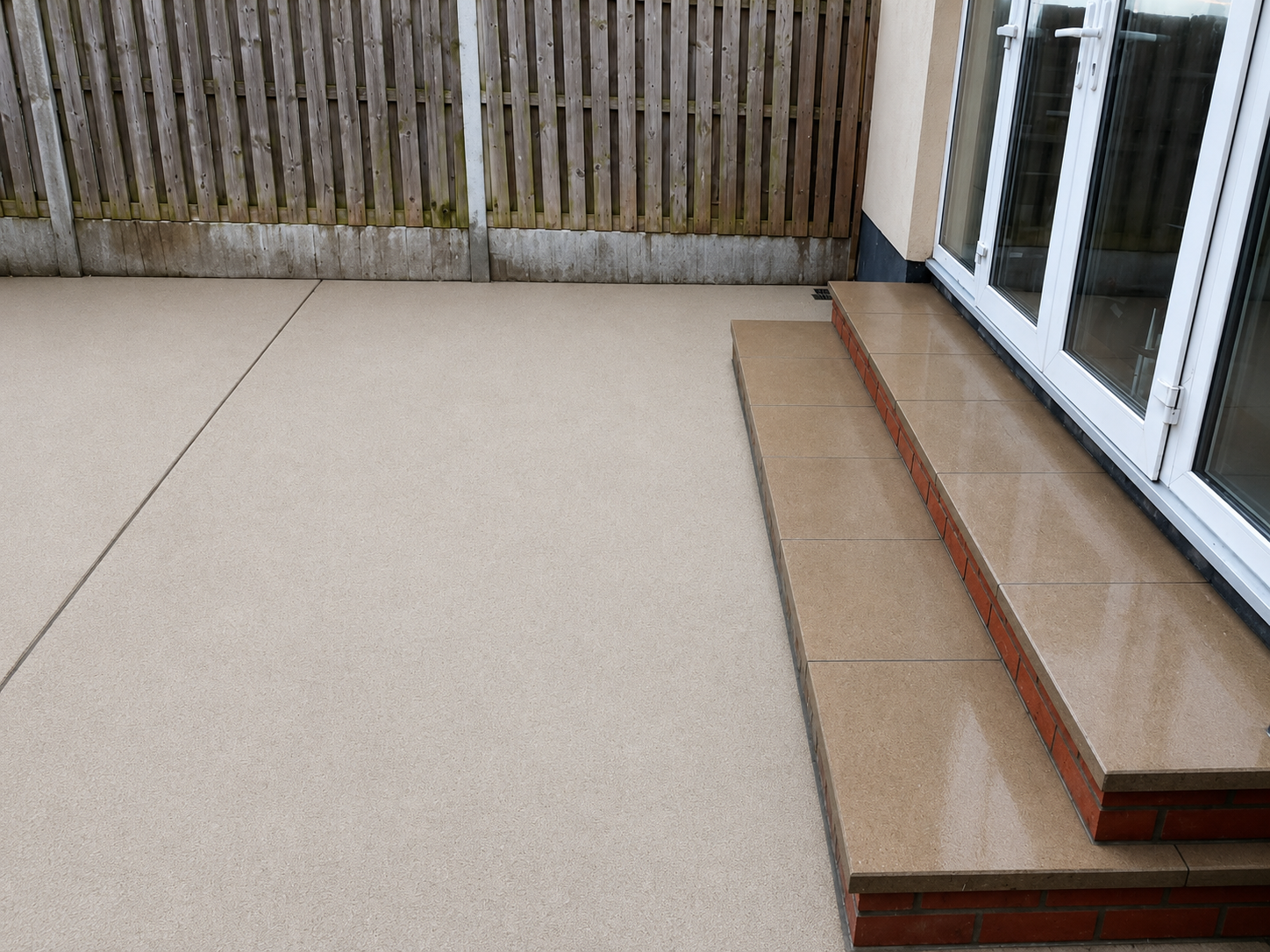 Patio and steps restored